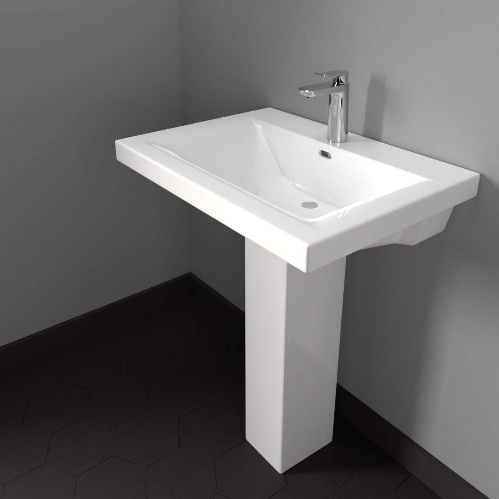 Sylvania 200 Vitreous China Pedestal Sink