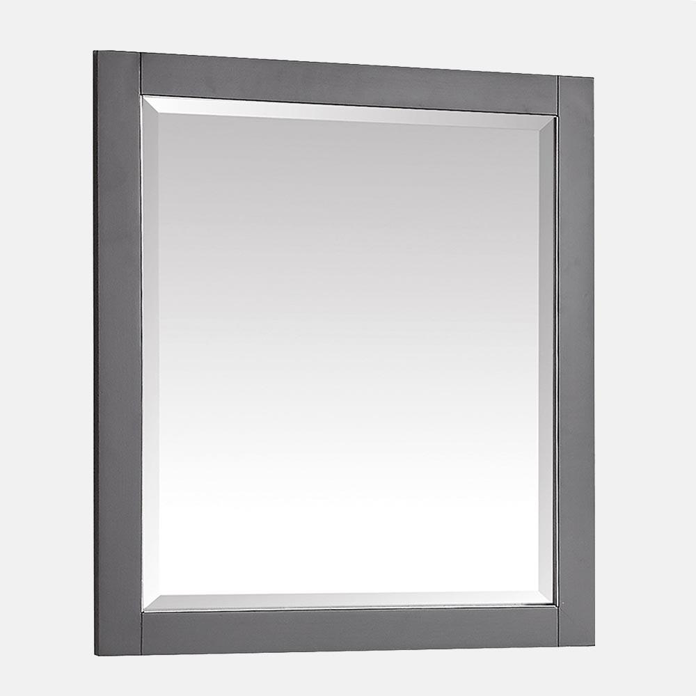 Tendoy Framed Vanity Mirror - Twilight Gray