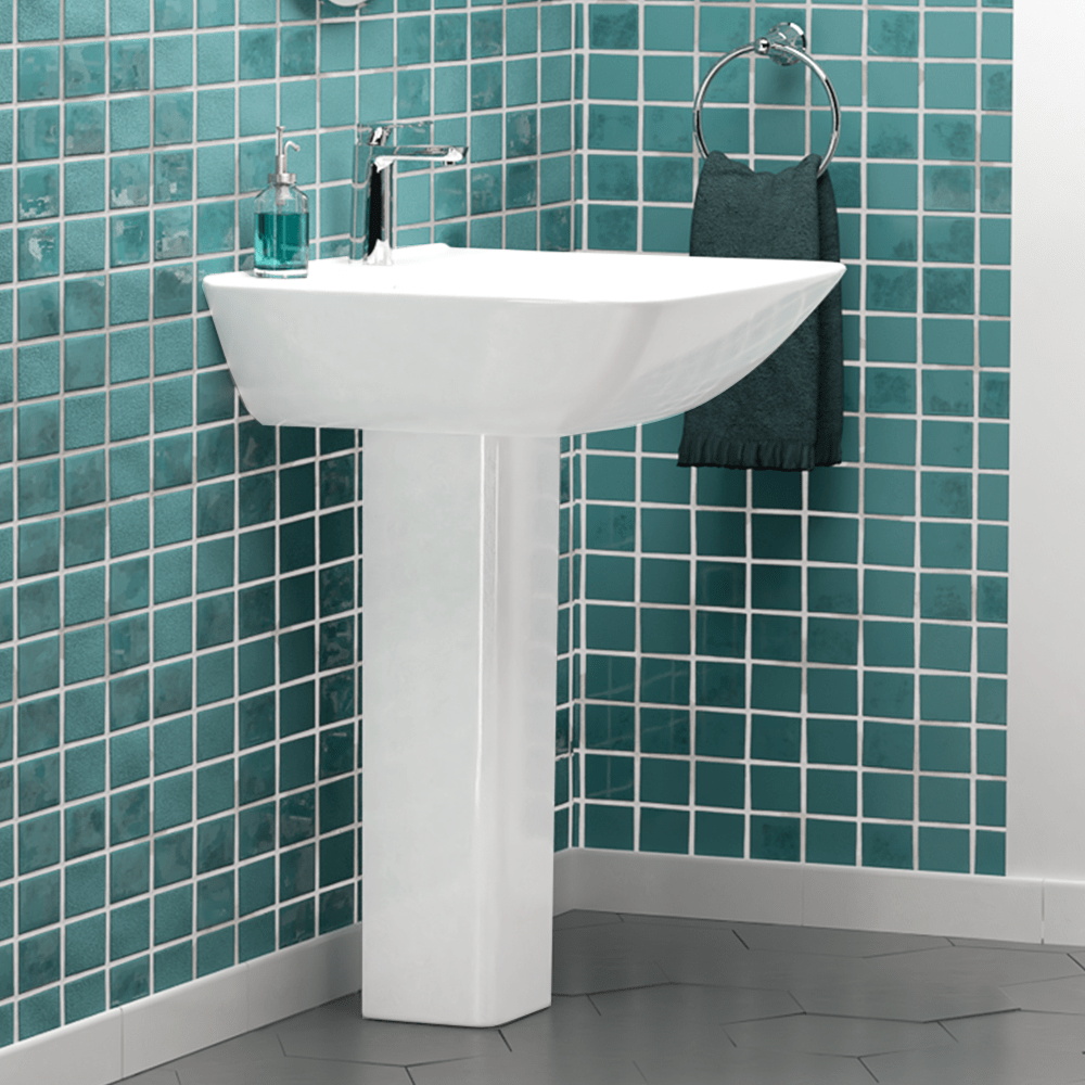 Timberon 300 Vitreous China Pedestal Sink