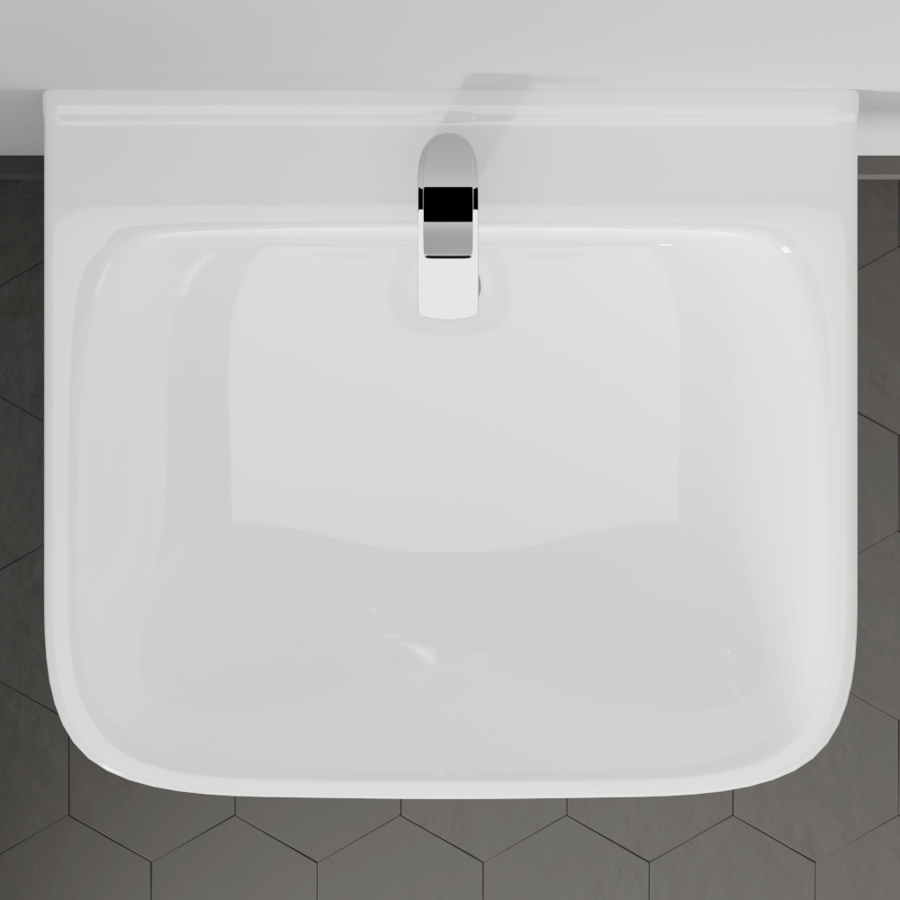 Timberon 300 Vitreous China Pedestal Sink