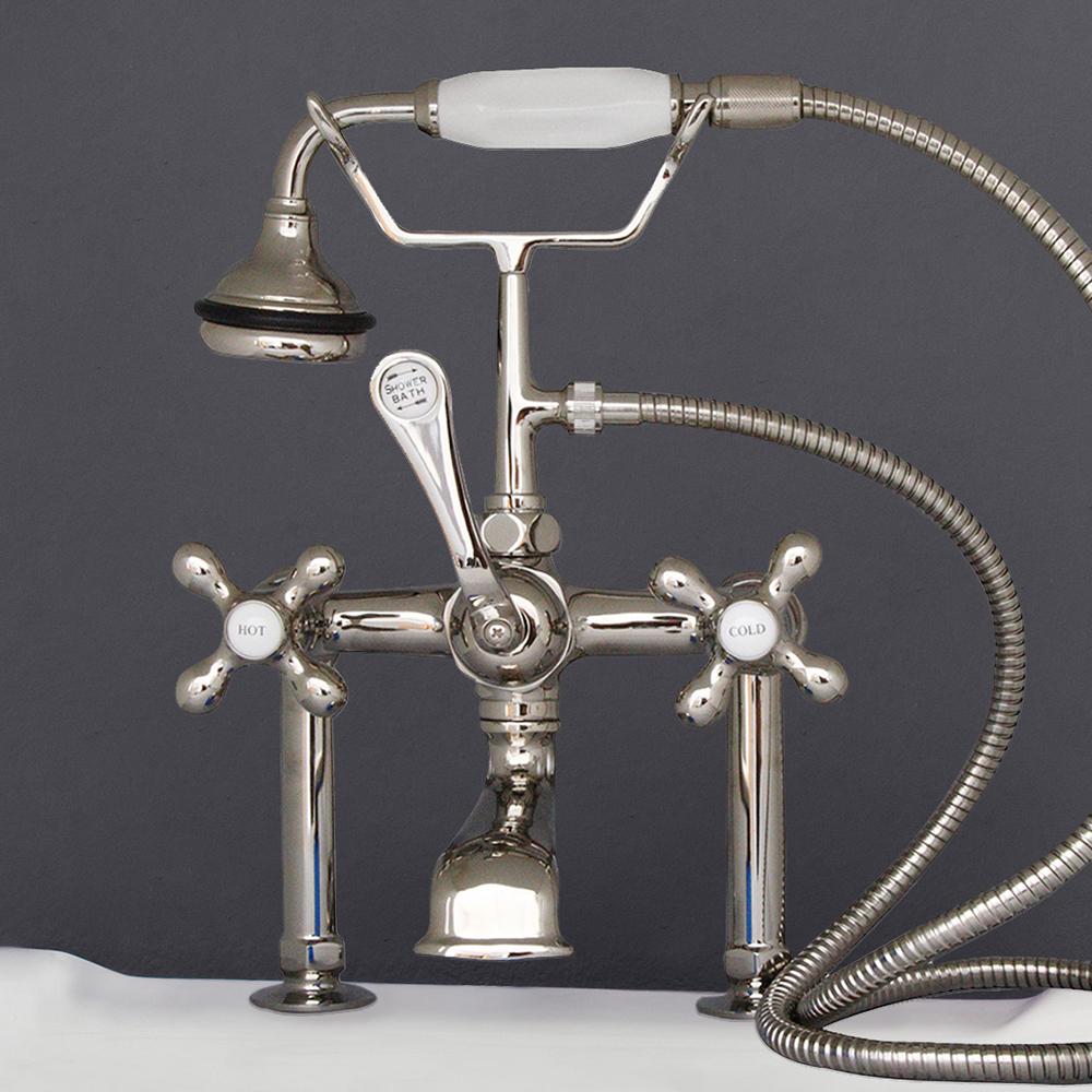 Classical Deck-Mount Tub Faucet with Hand Shower