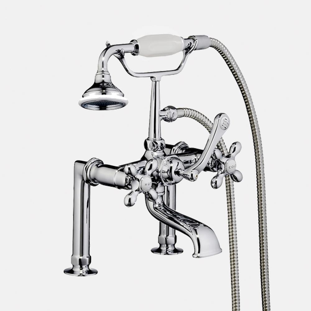 Classical Deck-Mount Tub Faucet with Hand Shower