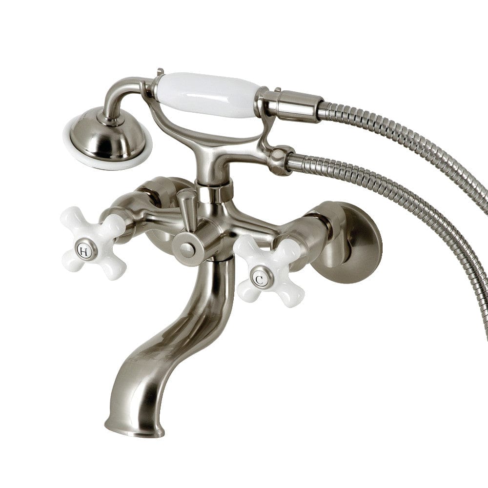 Varesgortz Wall-Mount Tub Faucet with Hand Shower