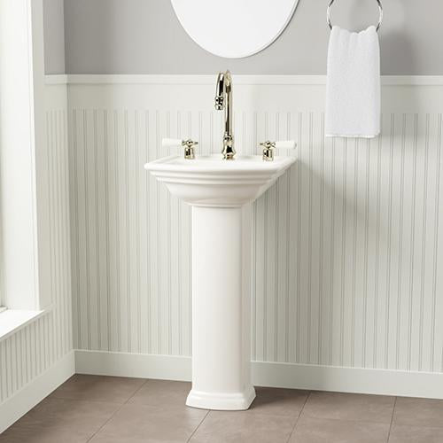 Waycross 100 Vitreous China Pedestal Sink