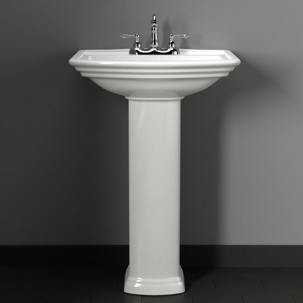 Waycross 200 Vitreous China Pedestal Sink