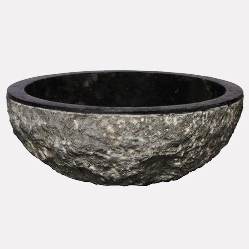 Wybark Marble Vessel Sink - Black