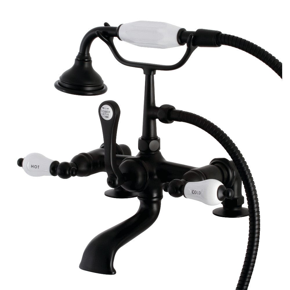 Xeners Deck-Mount Tub Faucet with Hand Shower