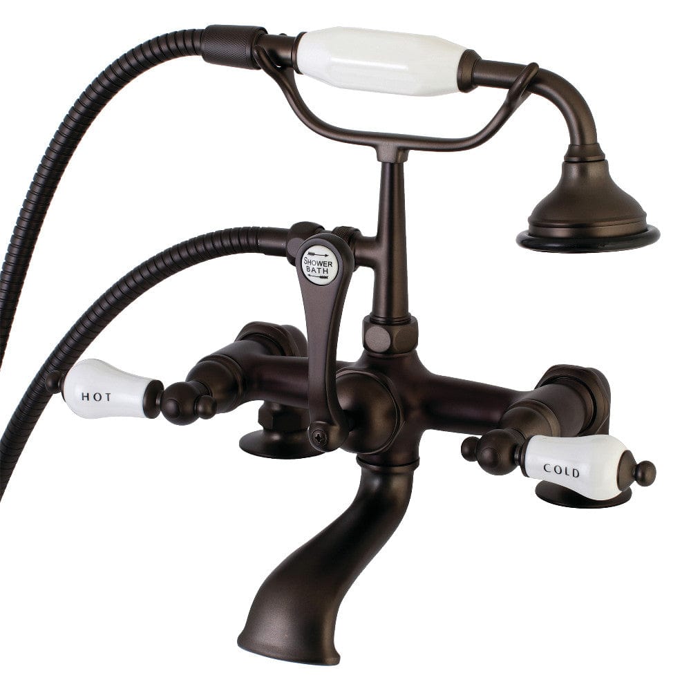 Xeners Deck-Mount Tub Faucet with Hand Shower