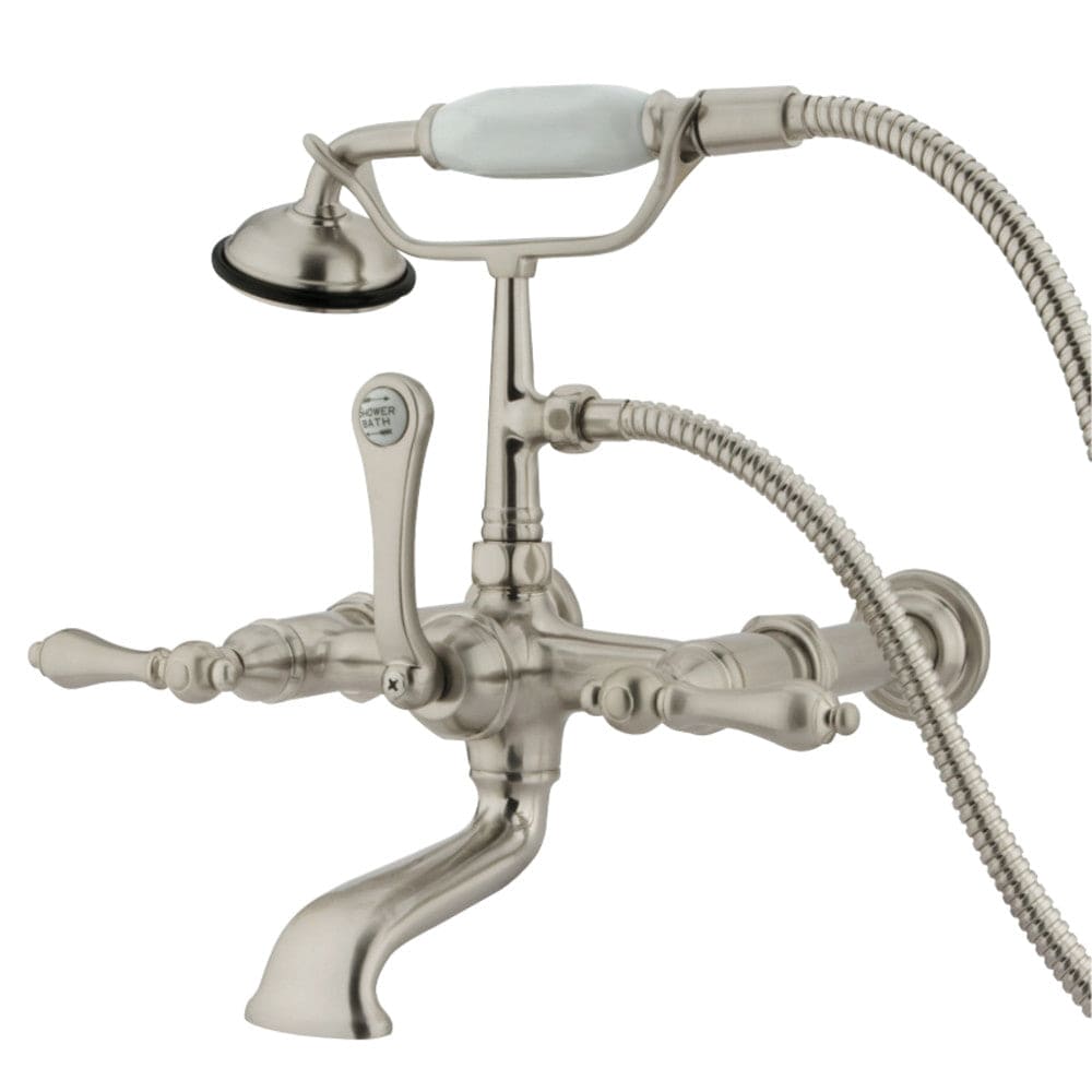Zantsinger Bathroom Wall-Mount Tub Faucet with Hand Shower