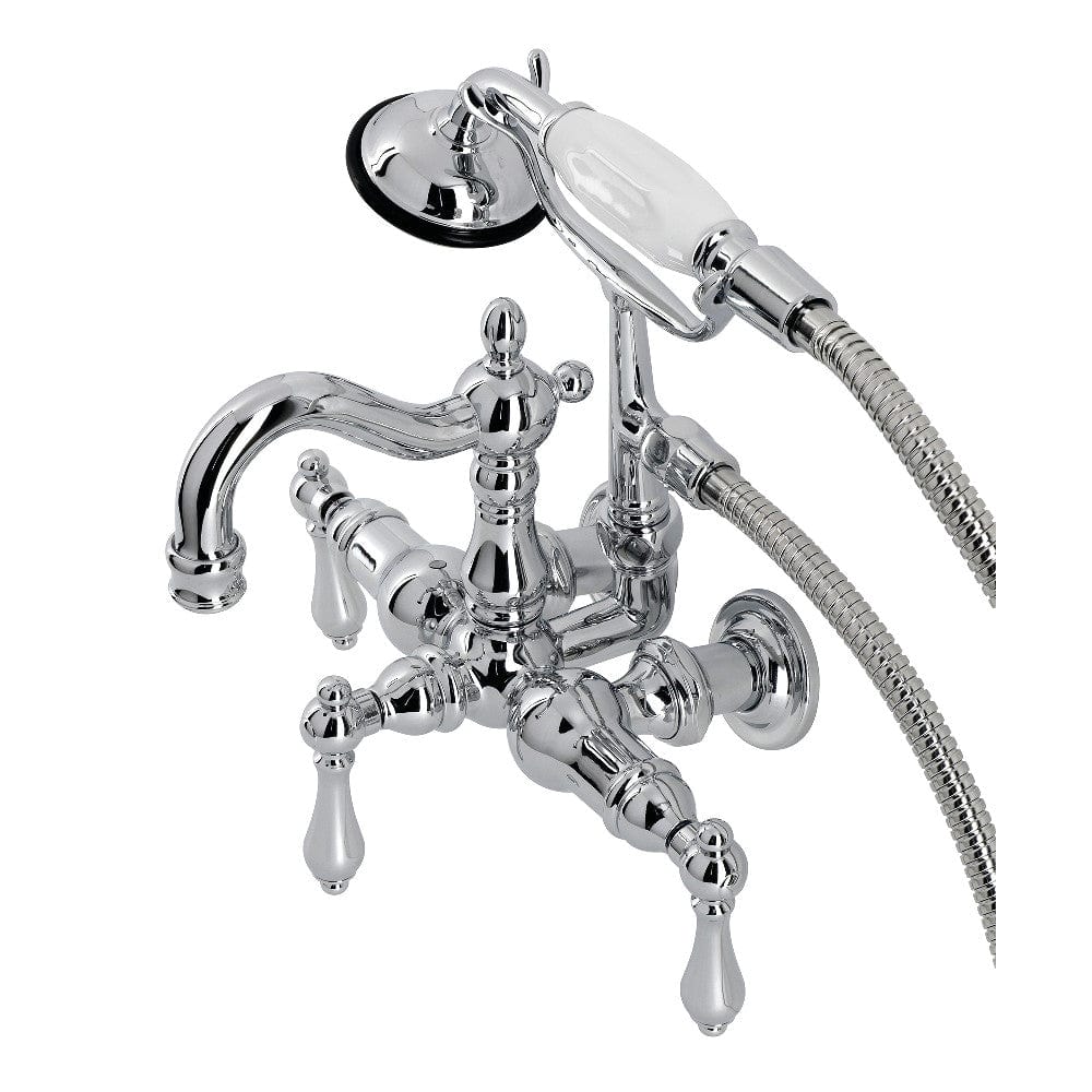 Zensten Wall-Mount Tub Faucet with Hand Shower