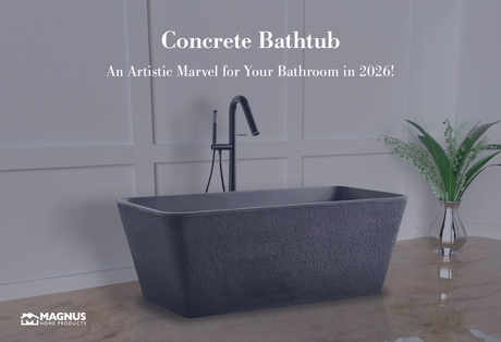 Concrete Bathtub – An Artistic Marvel for Your Bathroom in 2026!