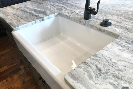 fireclay kitchen sink