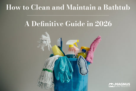 How to Clean and Maintain a Bathtub– A Definitive Guide in 2026