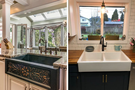 undermount vs. drop in sink