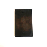1 Blank Wall Plate - Hammered Design