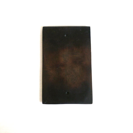 1 Blank Wall Plate - Hammered Design