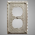 1 Gang Duplex Outlet Wall Switch Plate - Hammered Design