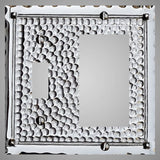 1 Toggle, 1 Rocker Wall Switch Plate - Hammered Design