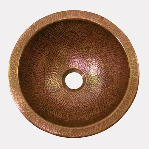 12" Abie Hammered Copper Sink