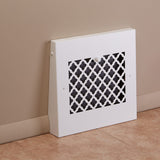 13" Solid Steel Tuscan Gravity Baseboard Register