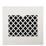 13" Solid Steel Tuscan Gravity Baseboard Register