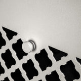 13" Solid Steel Tuscan Gravity Baseboard Register