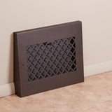 15" Solid Steel Tuscan Gravity Baseboard Register