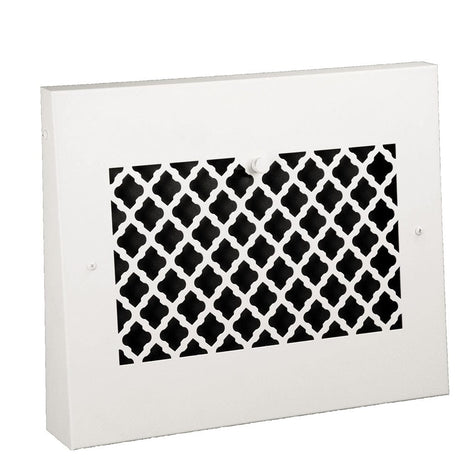 15" Solid Steel Tuscan Gravity Baseboard Register