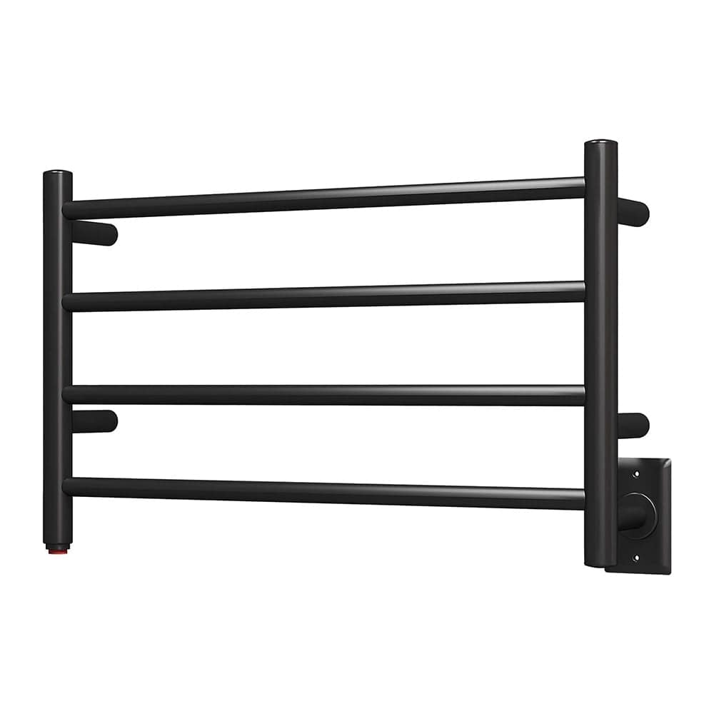 16" Tall 4 Square Bar Hardwired/Plug-in Wall-Mount Towel Warmer