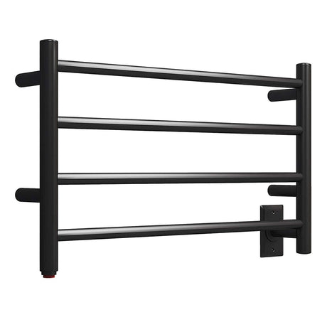 16" Tall 4 Square Bar Hardwired/Plug-in Wall-Mount Towel Warmer