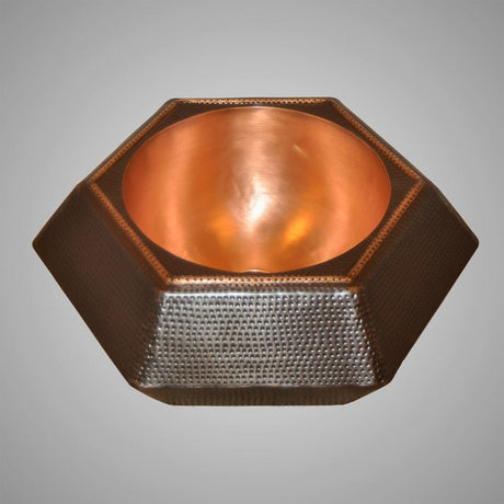 18" Alacranes Hammered Copper Vessel Sink