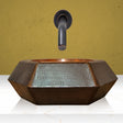 18" Alacranes Hammered Copper Vessel Sink