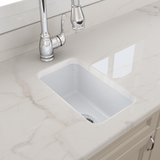 18" Fanhaver Fireclay Single-Bowl Undermount Kitchen Sink