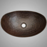18" Guanajuato Hammered Copper Vessel Sink