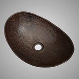 18" Guanajuato Hammered Copper Vessel Sink