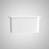 18" Tantana Fireclay Square Single-Bowl Undermount Kitchen Sink