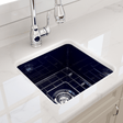 18" Tantana Fireclay Square Single-Bowl Undermount Kitchen Sink