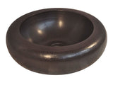 19" Porvenir Hammered Copper Vessel Sink
