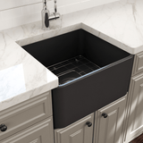 20" Dreason Fireclay Single-Bowl Farmhouse Kitchen Sink