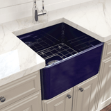 20" Dreason Fireclay Single-Bowl Farmhouse Kitchen Sink