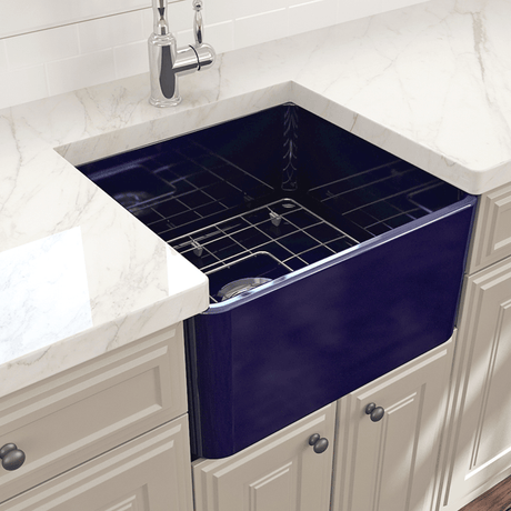 20" Dreason Fireclay Single-Bowl Farmhouse Kitchen Sink