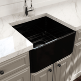20" Dreason Fireclay Single-Bowl Farmhouse Kitchen Sink