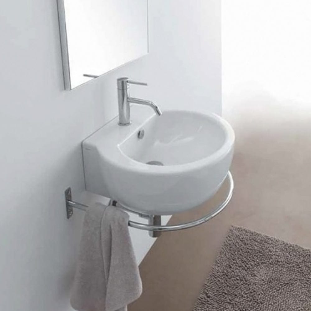 20" Zadar Fireclay Wall-Mount Sink