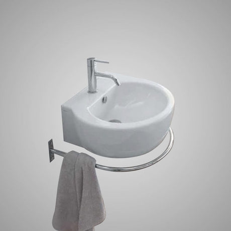 20" Zadar Fireclay Wall-Mount Sink