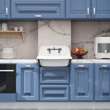 24" Epsey Vitreous China Wall-Mount Bathroom Sink