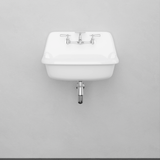 24" Epsey Vitreous China Wall-Mount Bathroom Sink