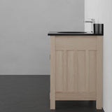 24" Mission Unfinished Red Oak Vanity for Undermount Sink