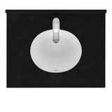 24" Narrow Mission Unfinished Red Oak Vanity for Undermount Sink - 34" Height