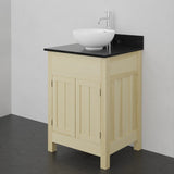 24" Unpainted Shaker Poplar Wood Vanity for Vessel Sink - 34" Height