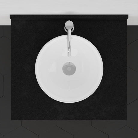 24" Vippis Unfinished Red Oak Raised Panel Vanity for Vessel Sink - 34" Height